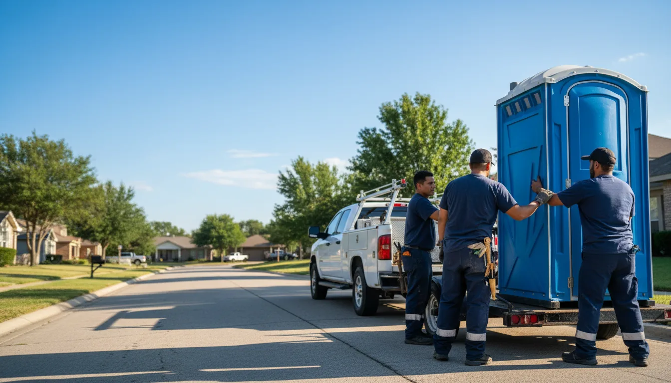 Portable Toilet Rental in Como, TX near me